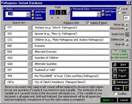 InstantDatabase